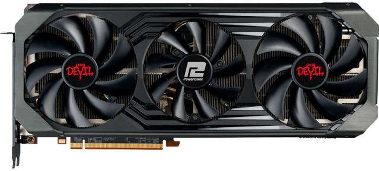 PowerColor Red Devil AMD Radeon RX 6800 XT Gaming Graphics Card with 16GB GDDR6 Memory, Powered by AMD RDNA 2, HDMI 2.1 (AXRX 6800XT 16GBD6-3DHE/OC)