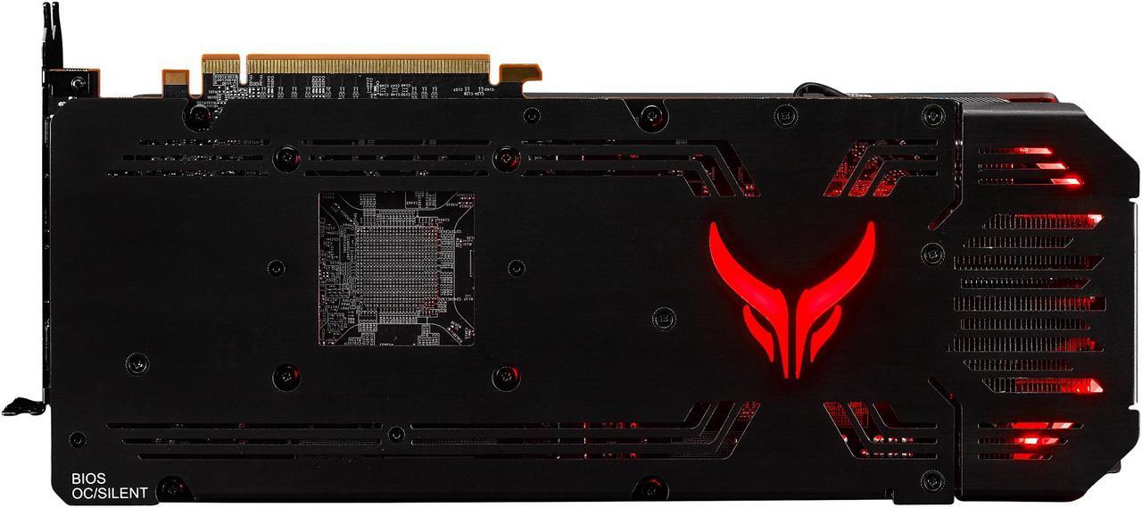 Alt view image 7 of 9 - PowerColor Red Devil AMD Radeon RX 6900 XT Ultimate Gaming Graphics Card with 16GB GDDR6 Memory, Powered by AMD RDNA 2, HDMI 2.1 (AXRX 6900XTU 16GBD6-3DHE/OC)