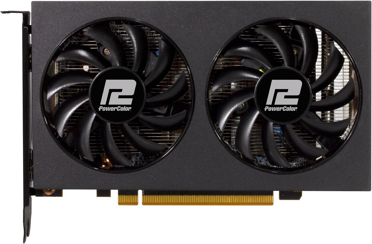 PowerColor Fighter Radeon RX 6500 XT 4GB GDDR6 PCI Express 4.0 ATX Video Card AXRX 6500XT 4GBD6-DH/OC