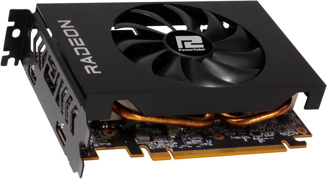 Alt view image 4 of 8 - PowerColor AMD Radeon RX 6500XT ITX Gaming Graphics Card 4GB GDDR6
