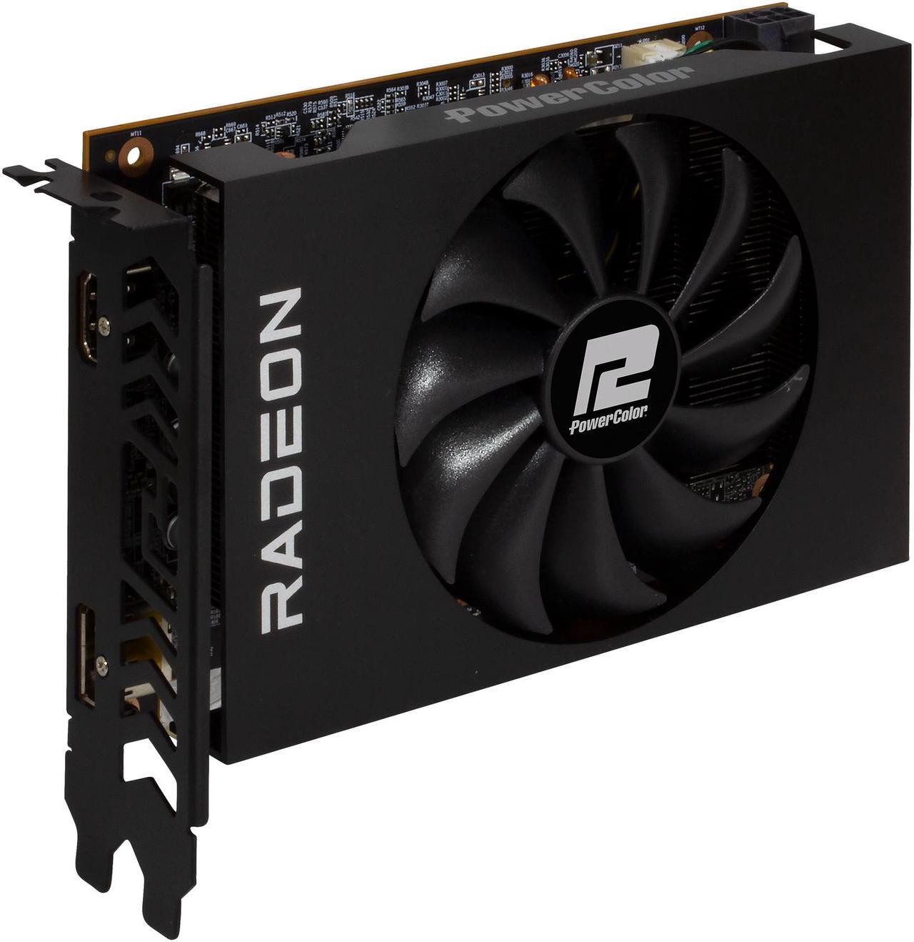 Alt view image 5 of 8 - PowerColor AMD Radeon RX 6500XT ITX Gaming Graphics Card 4GB GDDR6