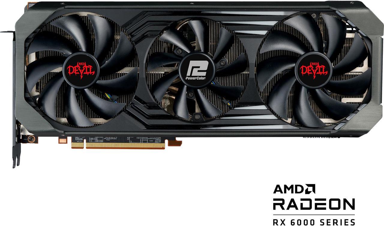 PowerColor RED DEVIL Radeon RX 6950 XT 16GB GDDR6 PCI Express 4.0 ATX Video Card AXRX 6950XT 16GBD6-3DHE/OC