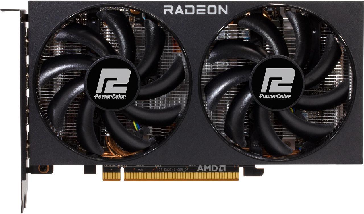 PowerColor Fighter Radeon RX 6650 XT 8GB GDDR6 PCI Express 4.0 ATX Video Card AXRX 6650XT 8GBD6-3DH