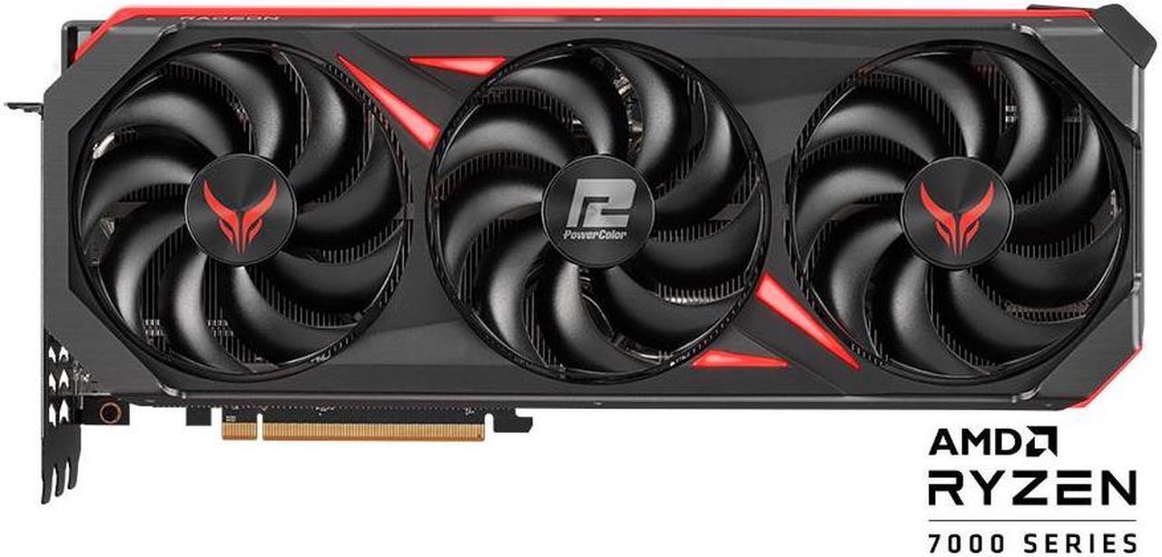 Alt view image 2 of 10 - PowerColor RED DEVIL Radeon RX 7800 XT Limited Edition Video Card RX7800XT 16G-E/OC/LIMITED