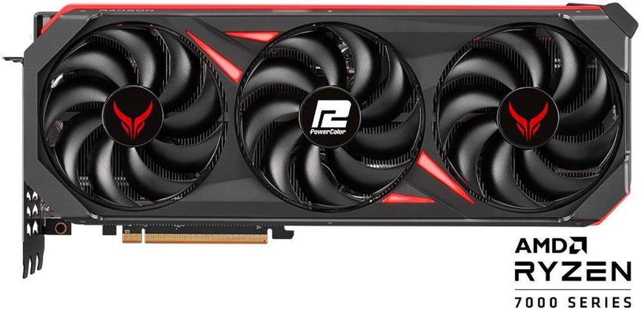 Alt view image 2 of 6 - PowerColor RED DEVIL Radeon RX 7800 XT 16GB GDDR6 PCI Express 4.0 x16 ATX Video Card RX7800XT 16G-E/OC