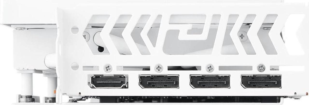 Alt view image 4 of 4 - PowerColor Hellhound Spectral White AMD Radeon RX 7800 XT 16GB GDDR6 WHITE Graphics Card