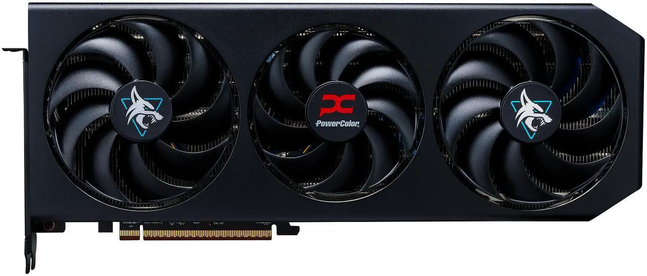 Main image of PowerColor Hellhound Radeon RX 9070 XT 16GB 256-Bit GDDR6 PCI Express 5.0 RDNA 4 Graphics Card RX9070XT 16G-L/OC