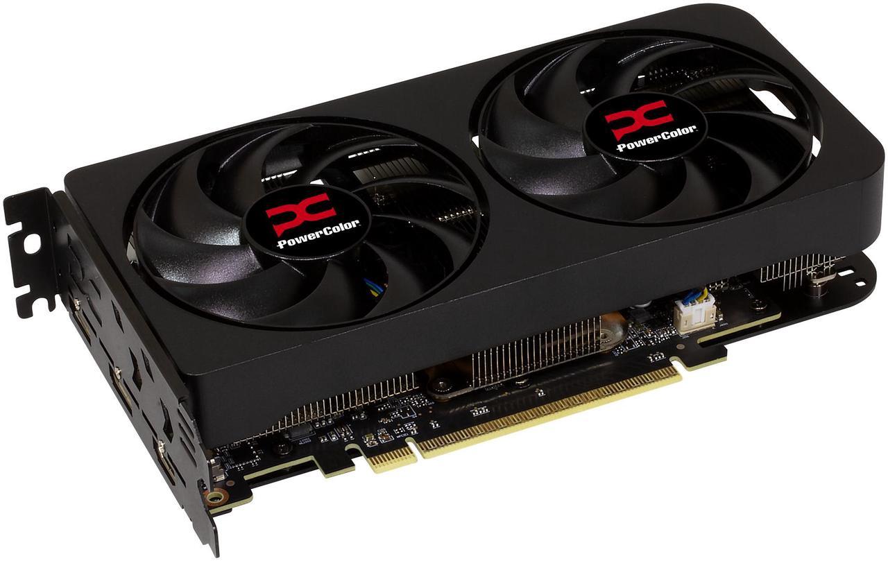 Alt view image 5 of 6 - PowerColor Reaper Radeon RX 9060 XT 8GB GDDR6 PCI Express 5.0 x16 ATX Graphics Card Reaper AMD Radeon RX 9060XT 8GB GDDR6