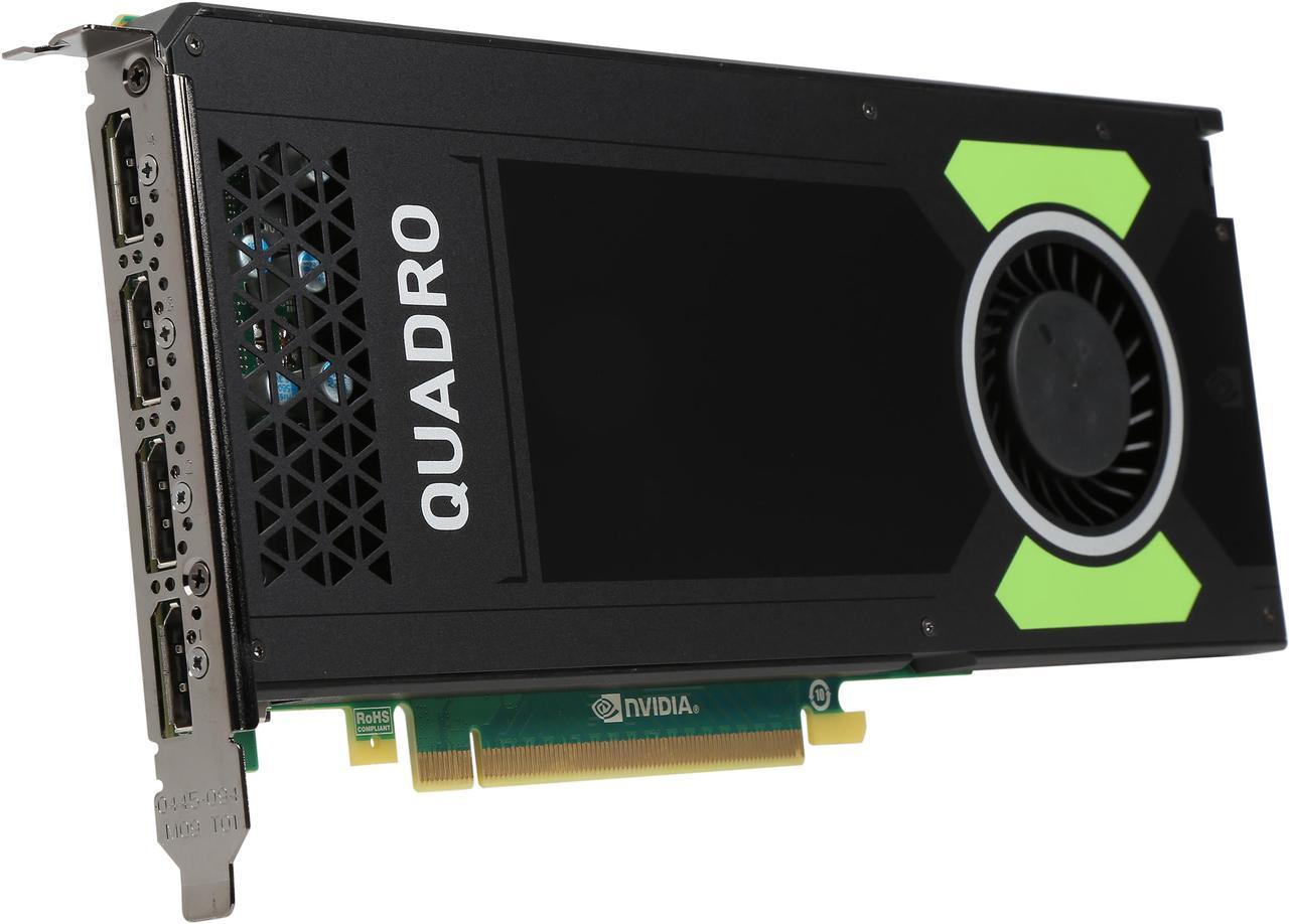 PNY Quadro M4000 VCQM4000-PB 8GB 256-bit GDDR5 PCI Express 3.0 x16 Full Height Workstation Video Card