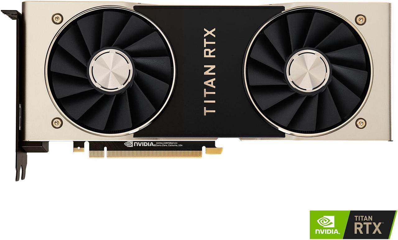 NVIDIA TITAN RTX 24GB GDDR6 PCI Express 3.0 x16 Video Card 900-1G150-2500-000 SB