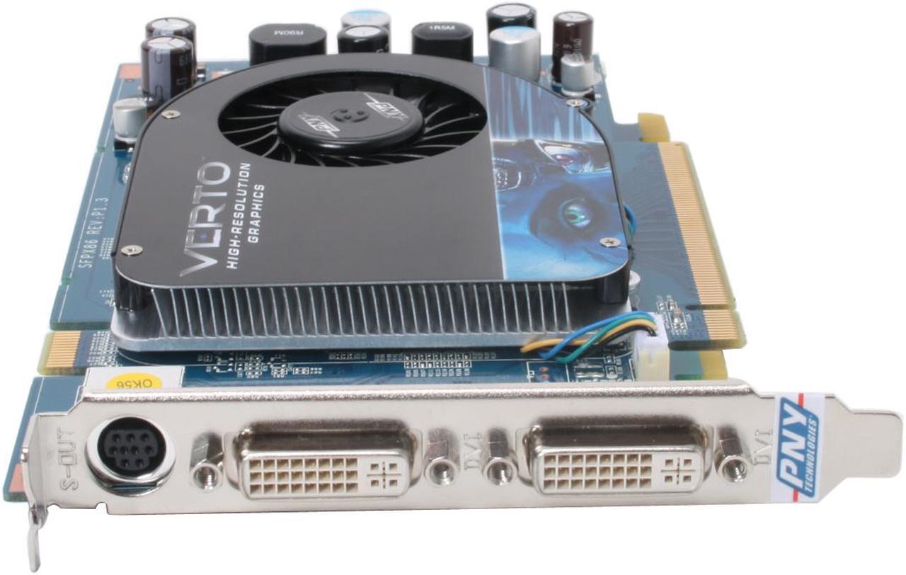 Alt view image 2 of 7 - PNY GeForce 8600 GT 512MB GDDR3 PCI Express x16 SLI Support Graphics Card VCG86512GXPB-OC