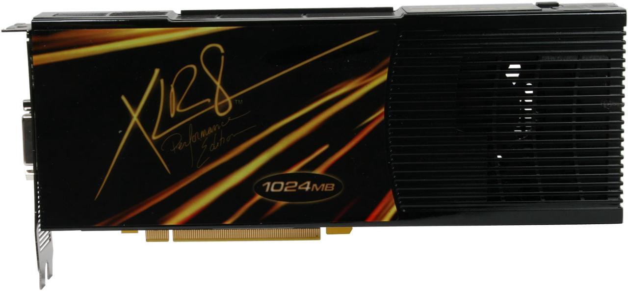Alt view image 3 of 6 - PNY XLR8 GeForce 9800 GX2 1GB (512MB per GPU) GDDR3 PCI Express 2.0 x16 SLI Support Video Card VCG98GX2XPB