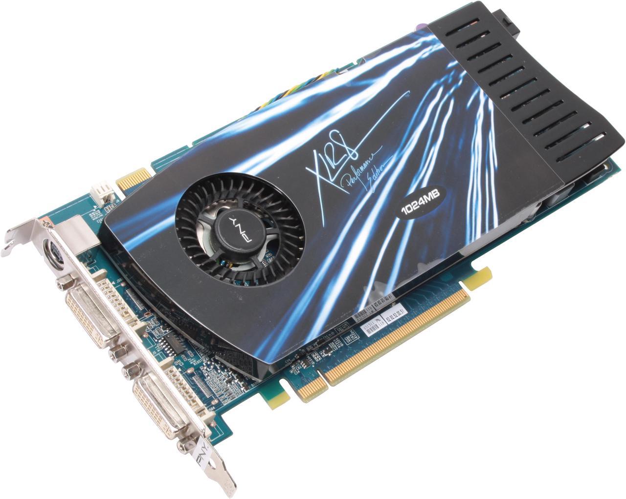 PNY GeForce 9800 GT 1GB GDDR3 PCI Express 2.0 x16 SLI Support Video Card VCG981024GXEB