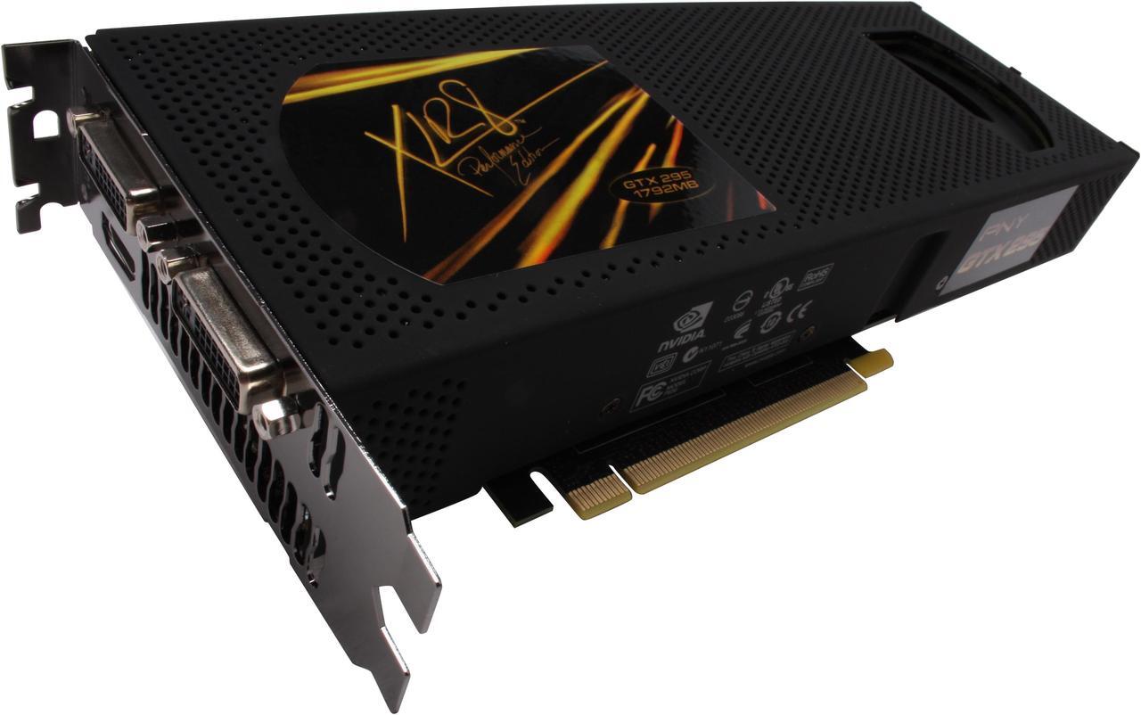 Main image of PNY GeForce GTX 295 1792MB GDDR3 PCI Express 2.0 x16 SLI Support Video Card VCGGTX295XPB