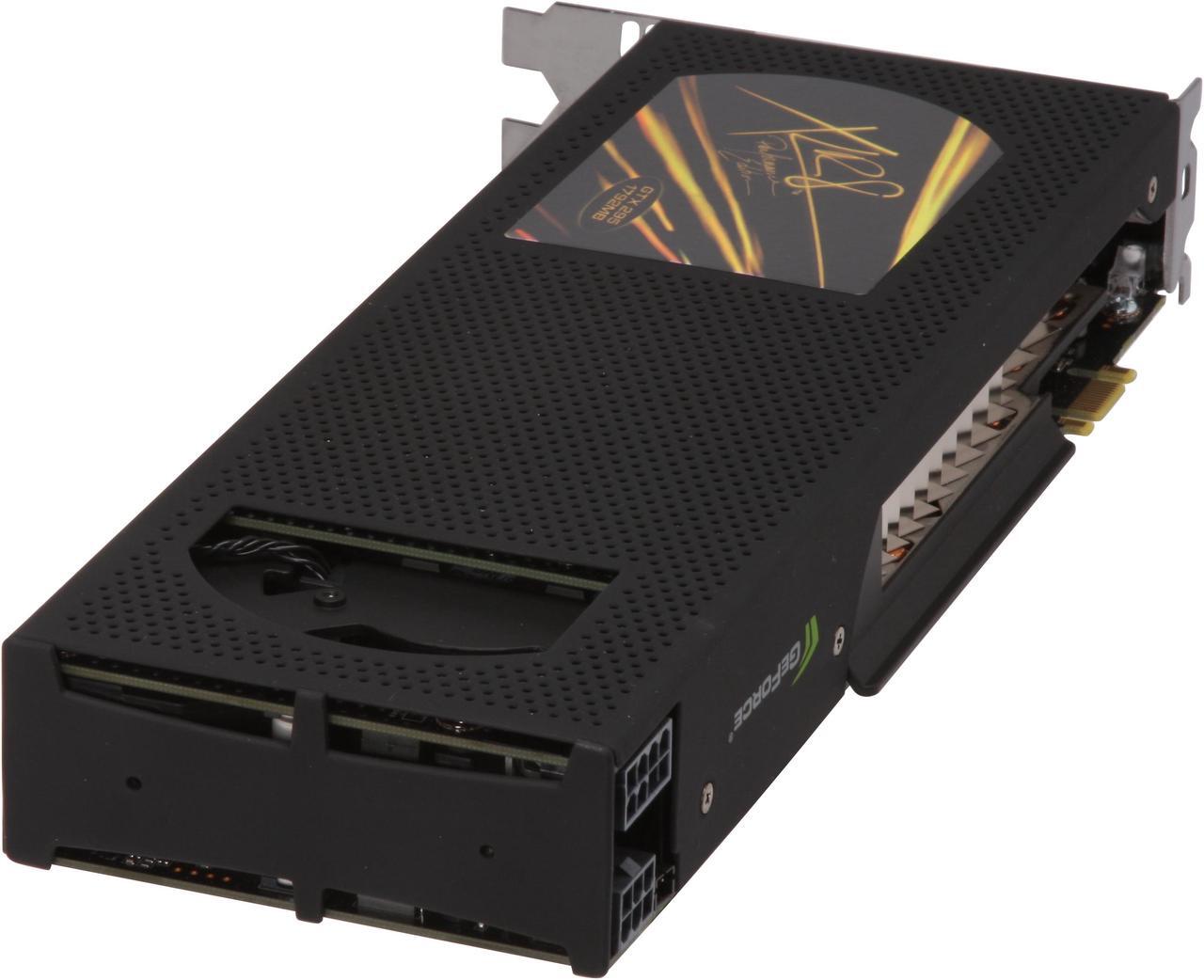 Alt view image 5 of 6 - PNY GeForce GTX 295 1792MB GDDR3 PCI Express 2.0 x16 SLI Support Video Card VCGGTX295XPB