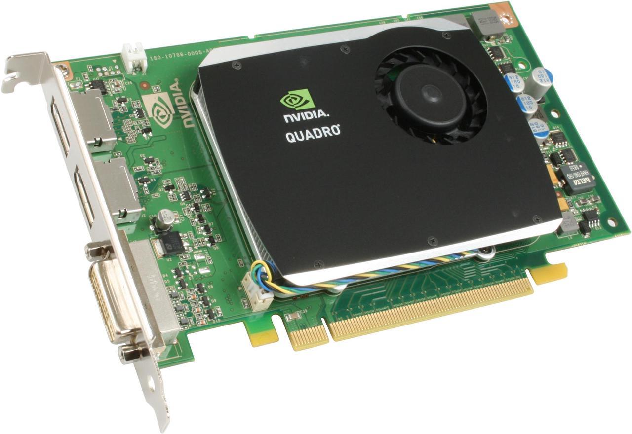 PNY Quadro FX 580 VCQFX580-PCIE-PB 512MB 128-bit GDDR3 PCI Express 2.0 x16 Workstation Video Card