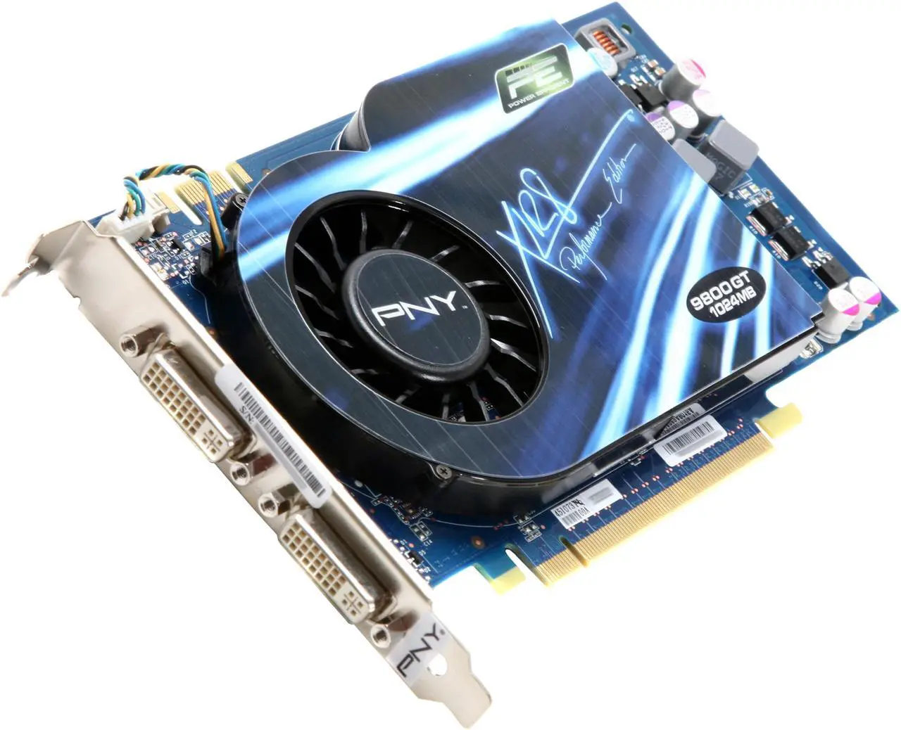 Main image of PNY XLR8 GeForce 9800 GT 1GB GDDR3 PCI Express 2.0 x16 SLI Support Graphics Card VCG98GTEE1XEB
