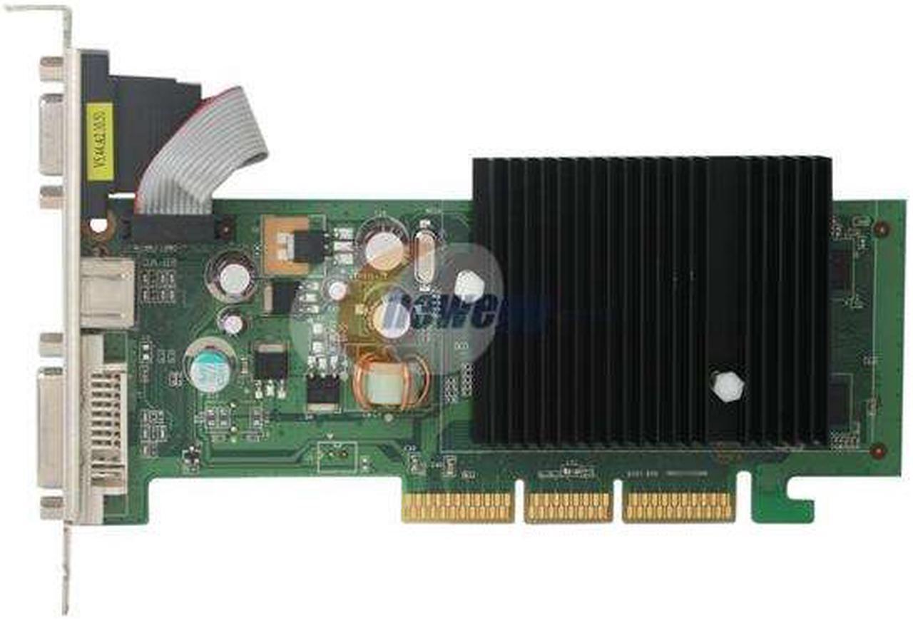 Alt view image 3 of 5 - PNY GeForce 6200 512MB DDR2 AGP 8X Low Profile Ready Graphics Card VCG62512SAPB