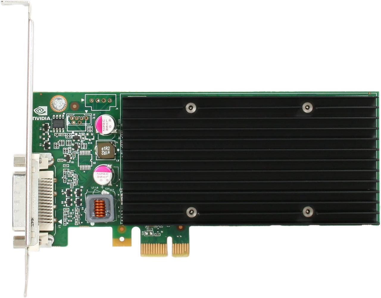 Alt view image 4 of 5 - PNY NVS Quadro NVS 300 VCNVS300X1-PB 512MB DDR3 PCI Express x1 Low Profile Graphics Card