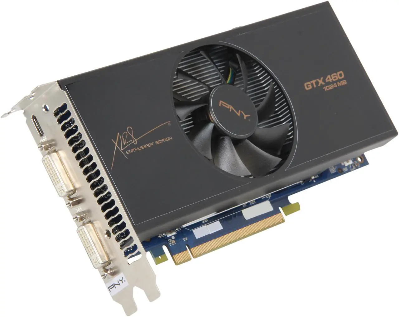 Main image of PNY GeForce GTX 460 (Fermi) 1GB GDDR5 PCI Express 2.0 x16 SLI Support Graphics Card VCGGTX4601XPB