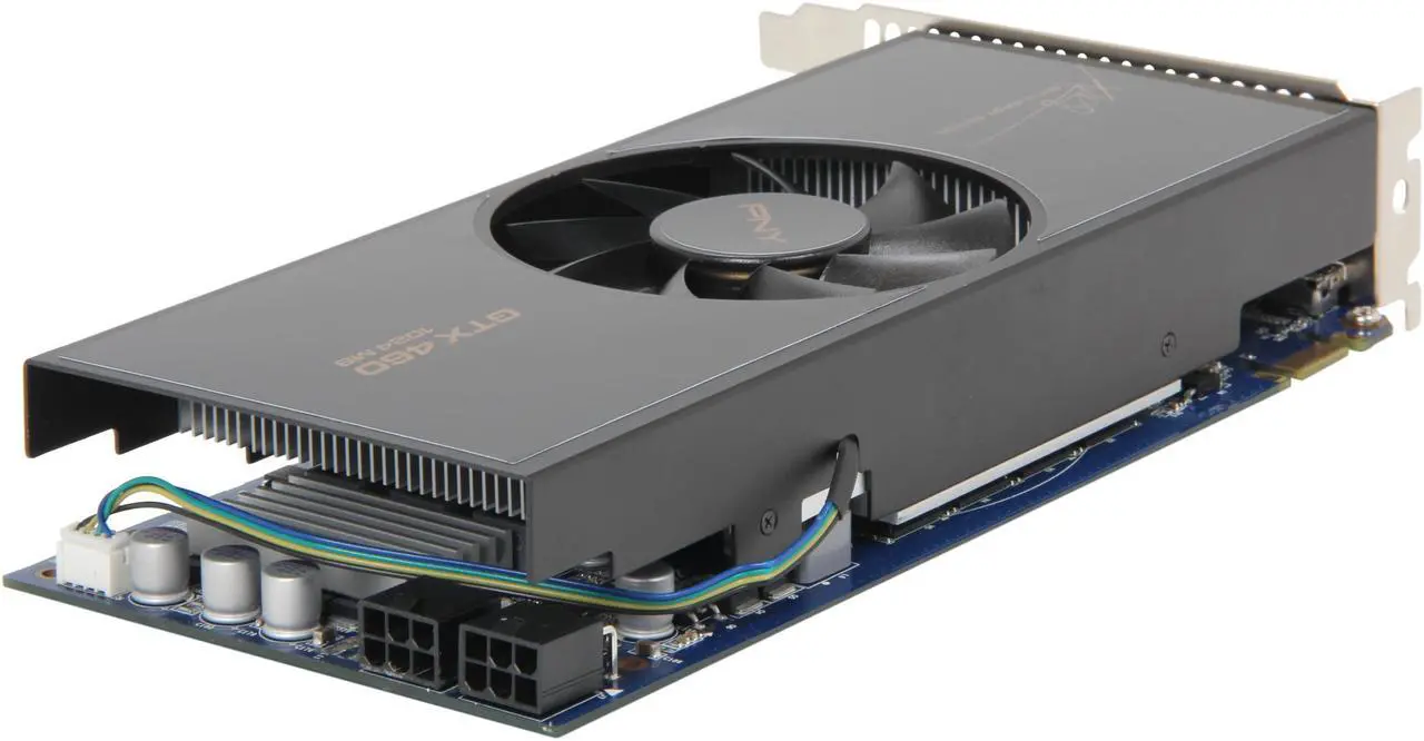Alt view image 5 of 6 - PNY GeForce GTX 460 (Fermi) 1GB GDDR5 PCI Express 2.0 x16 SLI Support Graphics Card VCGGTX4601XPB