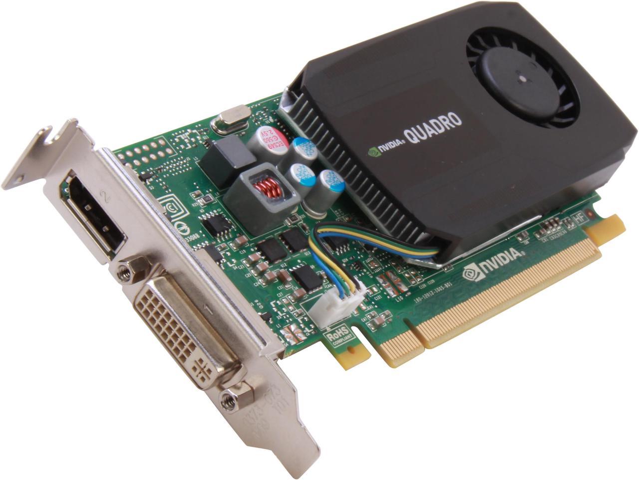 NVIDIA® Quadro® K600 VCQK600-PB 1GB GDDR3 PCI Express 2.0 x16 Low Profile Workstation Video Card