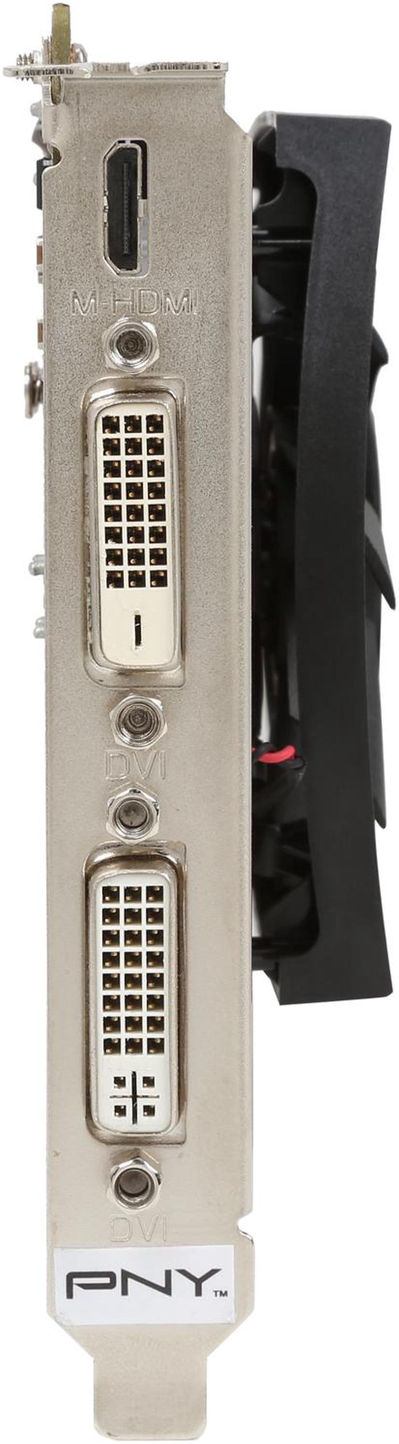 Alt view image 2 of 6 - PNY RVCGGTX6501XXB GeForce GTX 650 1GB 128-Bit GDDR5 PCI Express 3.0 x16 HDCP Ready Video Card Manufactured Recertified Certified Refurbished