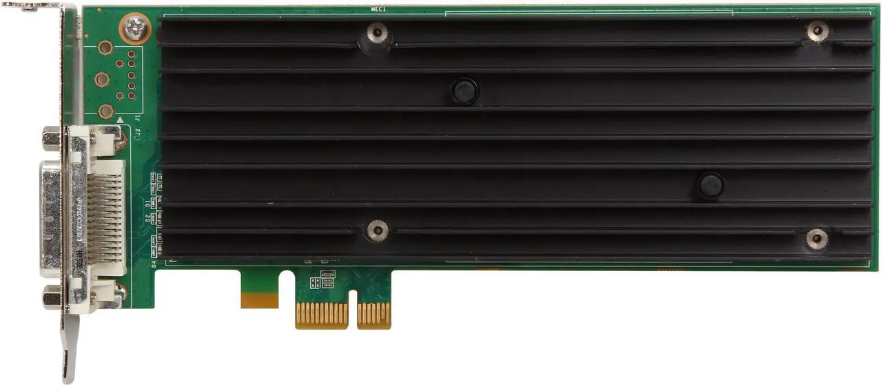 Alt view image 3 of 5 - NVIDIA Quadro NVS 290 VIDEO-NVS290-1X 256MB 64-bit DDR2 PCI Express x1 Graphics Card