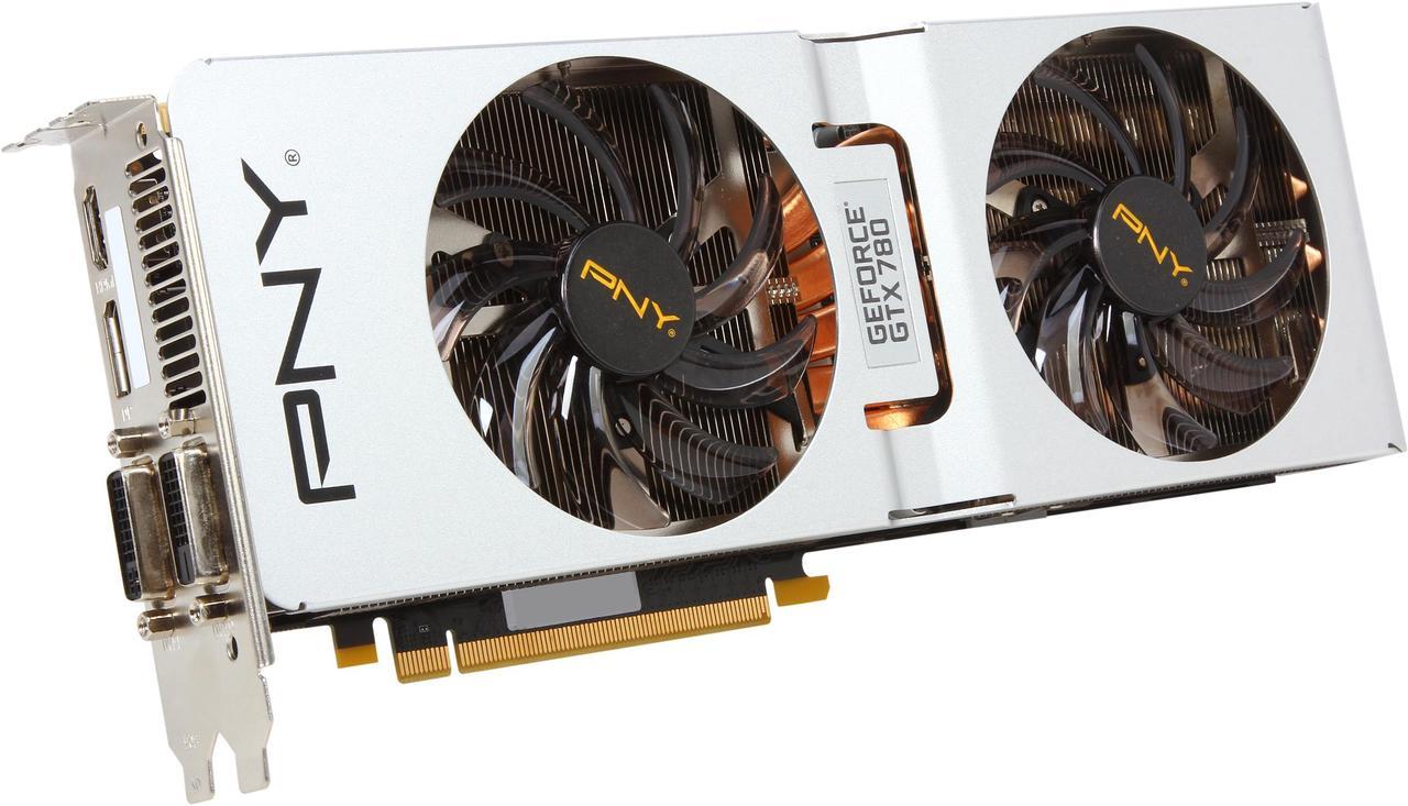 PNY XLR8 GeForce GTX 780 3GB GDDR5 PCI Express 3.0 x16 SLI Support Enthusiast Edition Video Card VCGGTX7803XPB-CC-OC