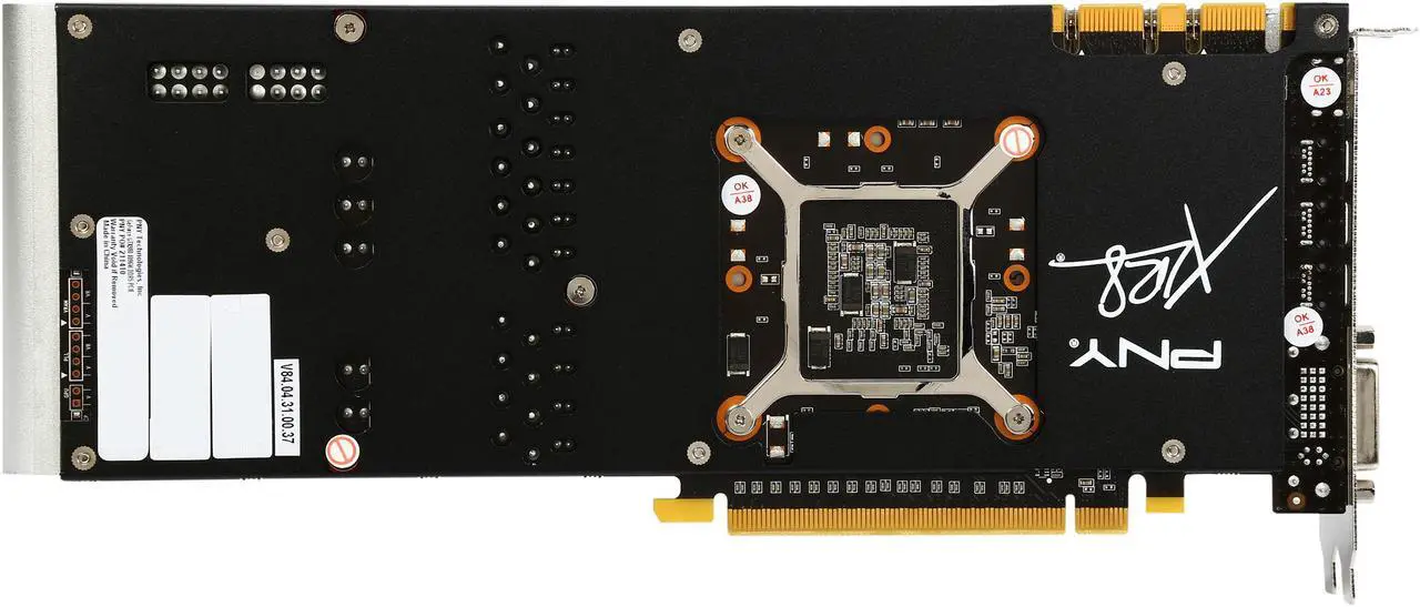Alt view image 5 of 6 - PNY GeForce GTX 980 4GB XLR8 OC EDITION, VCGGTX9804XPB-XP-OC