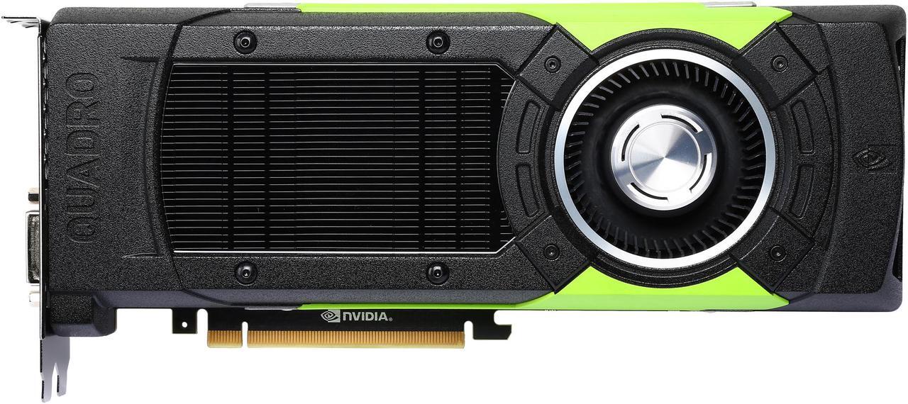 Alt view image 4 of 6 - PNY Quadro M6000 VCQM6000-24GB-PB 24GB 384-bit GDDR5 PCI Express 3.0x16 Dual Slot Workstation Video Card