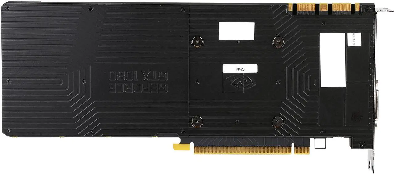 Alt view image 5 of 6 - PNY GeForce GTX 1080 Founders Edition 8GB GDDR5X PCI Express 3.0 Graphics Card VCGGTX10808PB-CG