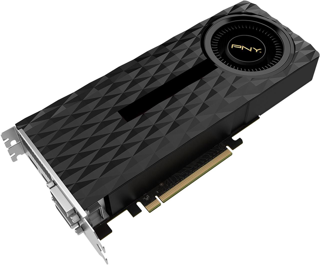 PNY GeForce GTX 960 2GB GDDR5 PCI Express 3.0 Video Card VCGGTX9602XPB-OC-BB