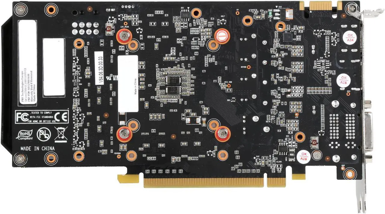 Alt view image 4 of 6 - PNY GeForce GTX 950 2GB GDDR5 PCI Express 3.0 x16 SLI Support Graphics Card VCGGTX9502XPB-OC-BB