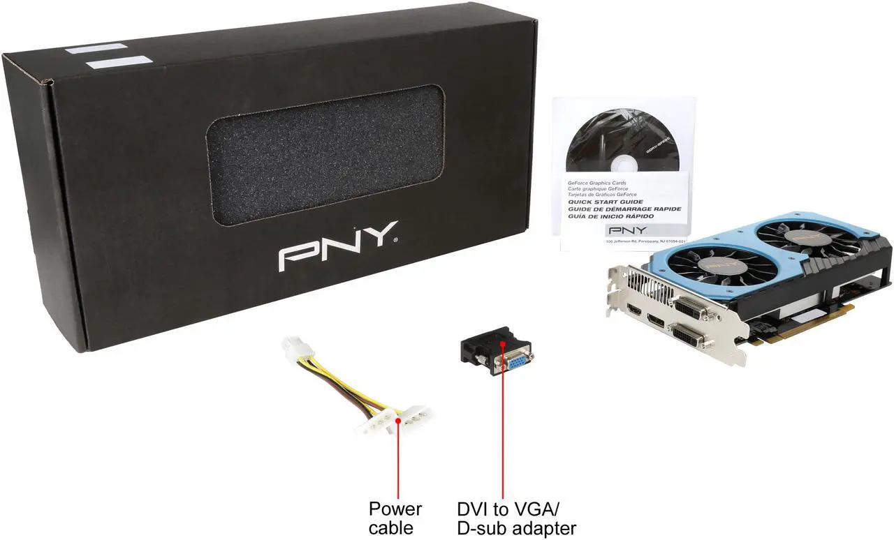 Alt view image 6 of 6 - PNY GeForce GTX 950 2GB GDDR5 PCI Express 3.0 x16 SLI Support Graphics Card VCGGTX9502XPB-OC-BB
