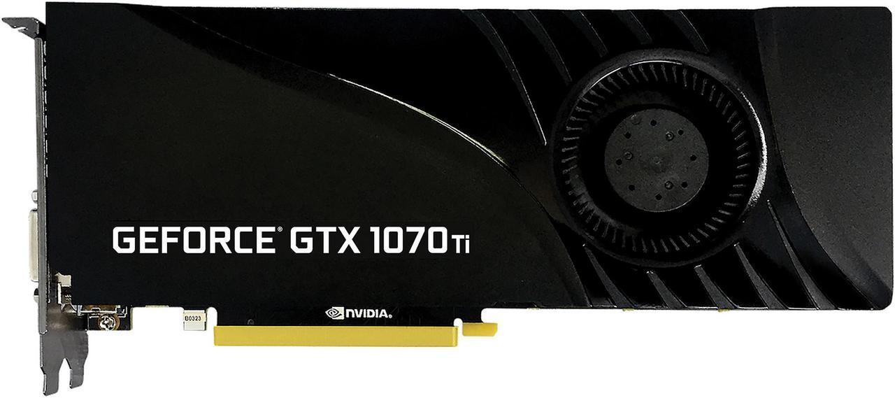 Alt view image 3 of 4 - PNY GeForce GTX 1070 Ti 8GB GDDR5 PCI Express 3.0 x16 SLI Support Video Card VCGGTX1070T8PB-CG