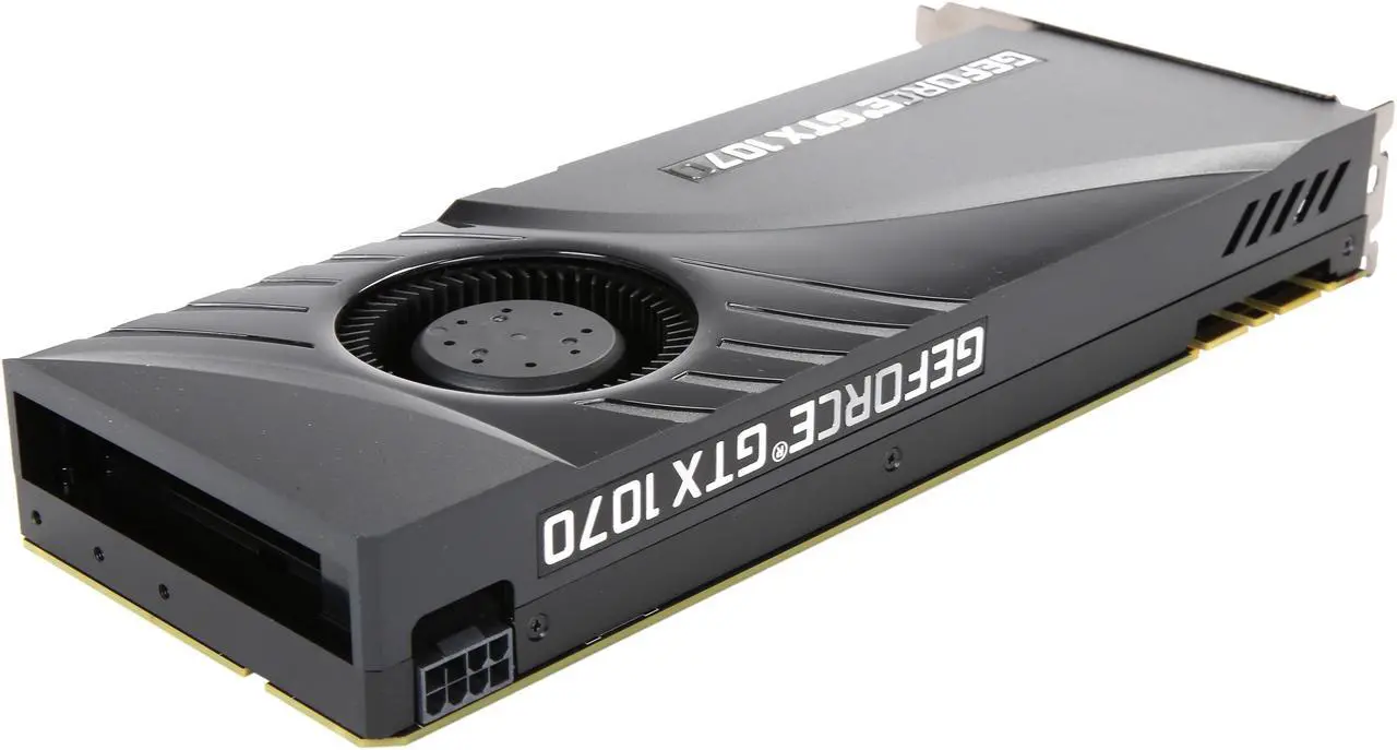 Alt view image 6 of 6 - PNY GeForce GTX 1070 8GB GDDR5 PCI Express 3.0 x16 SLI Support Graphics Card VCGGTX10708PB