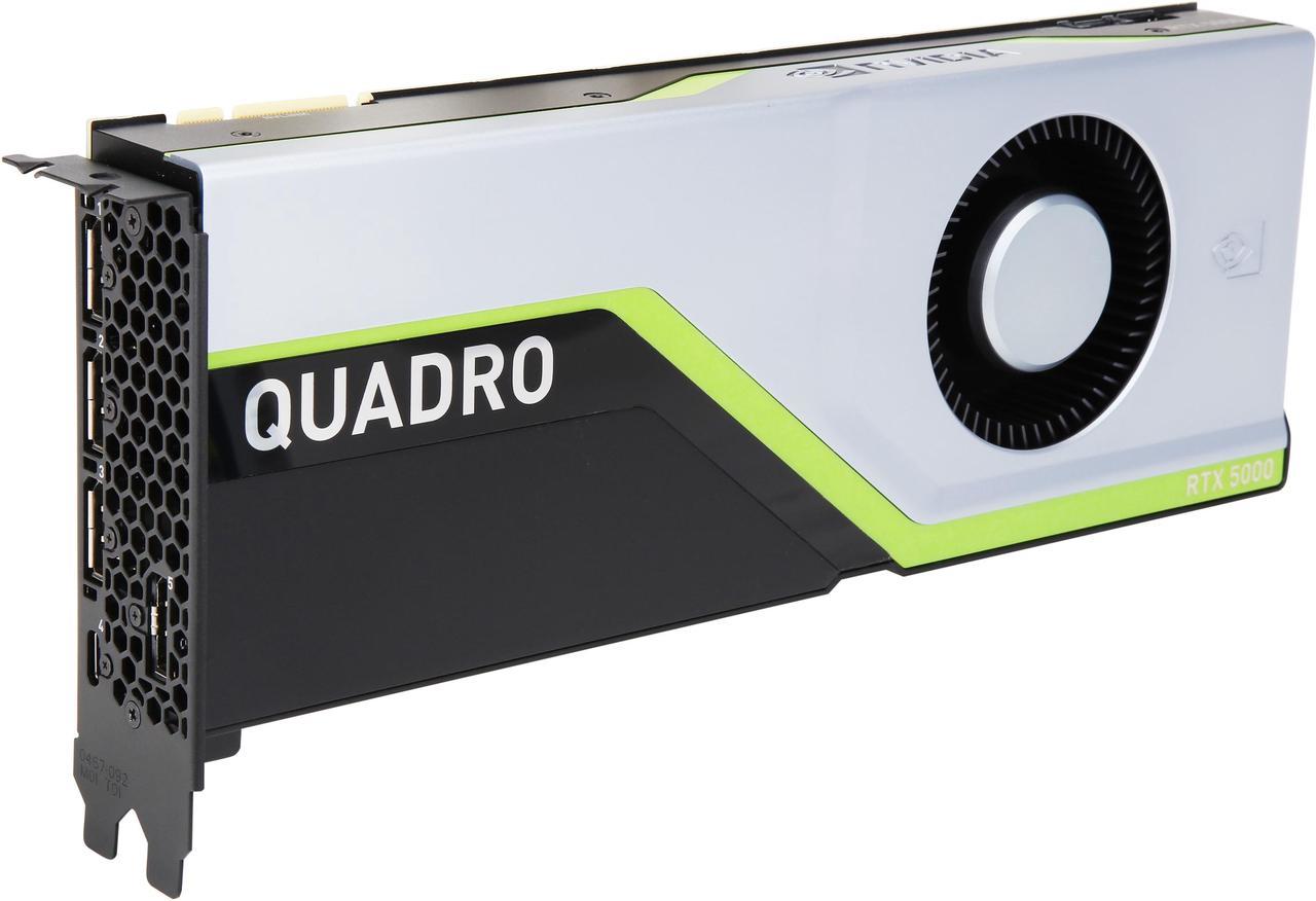 NVIDIA VCQRTX5000-PB NVIDIA Quadro RTX 5000 Graphic Card - 16GB