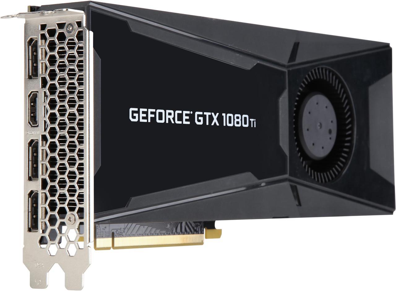 PNY GeForce GTX 1080 Ti 11GB GDDR5X PCI Express 3.0 x16 SLI Support Video Card RGMX108TN3IBGT1KTP