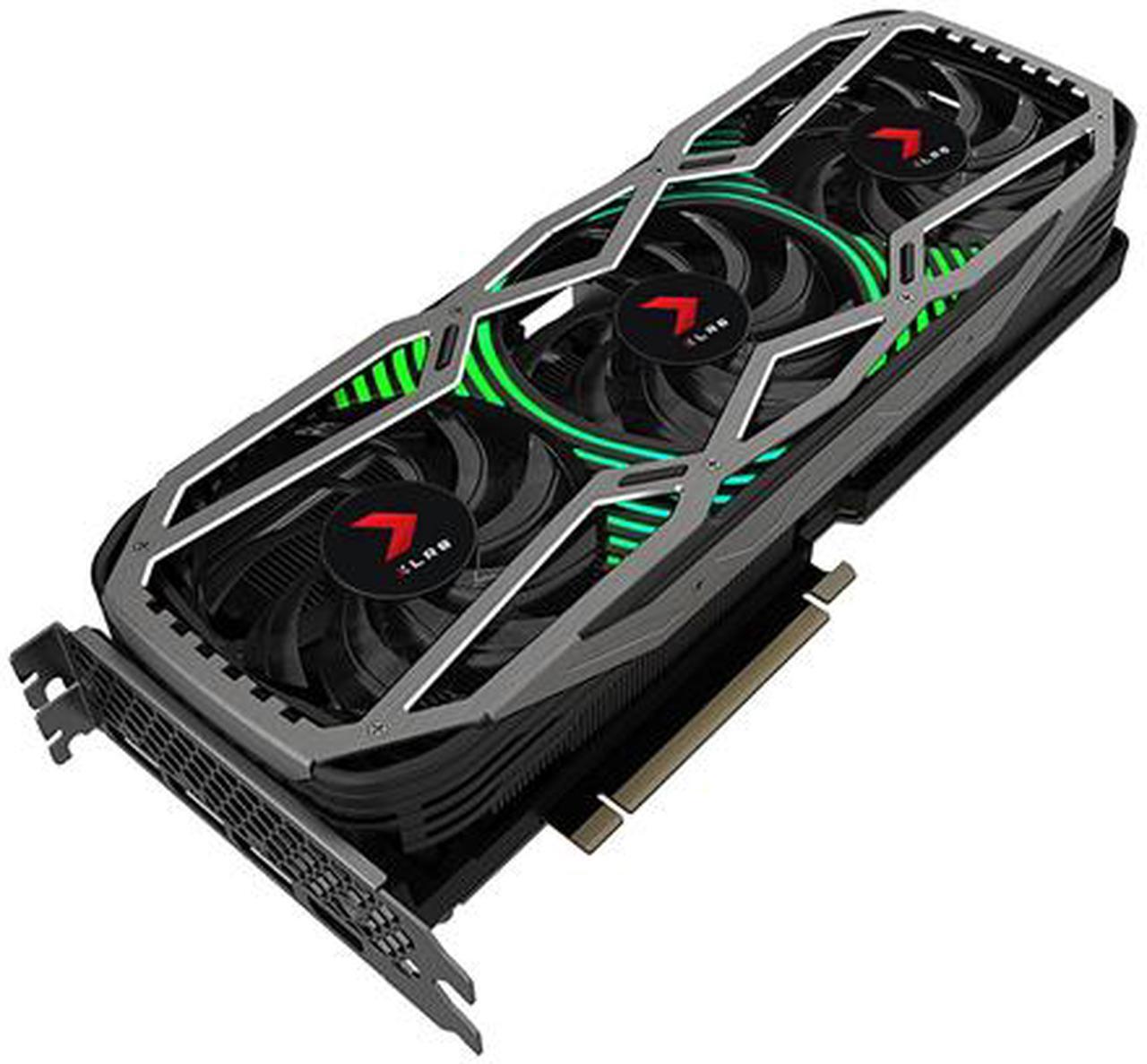 Alt view image 6 of 10 - PNY GeForce RTX 3090 24GB XLR8 Gaming EPIC-X RGB Triple Fan Graphics Card, VCG309024TFXPPB
