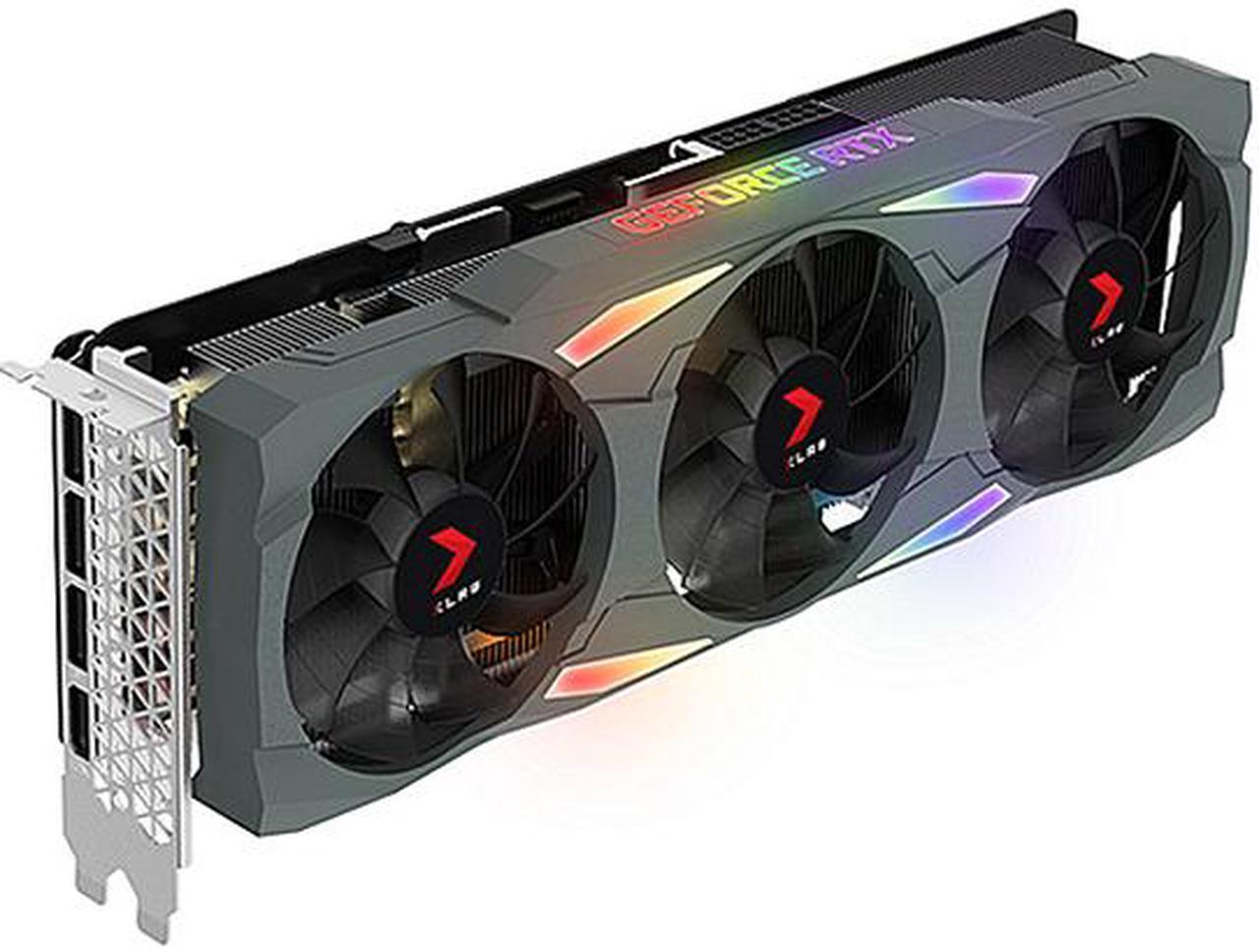 Alt view image 2 of 9 - PNY GeForce RTX 3090 24GB XLR8 Gaming EPIC-X RGB Triple Fan Graphics Card, VCG309024TFXMPB