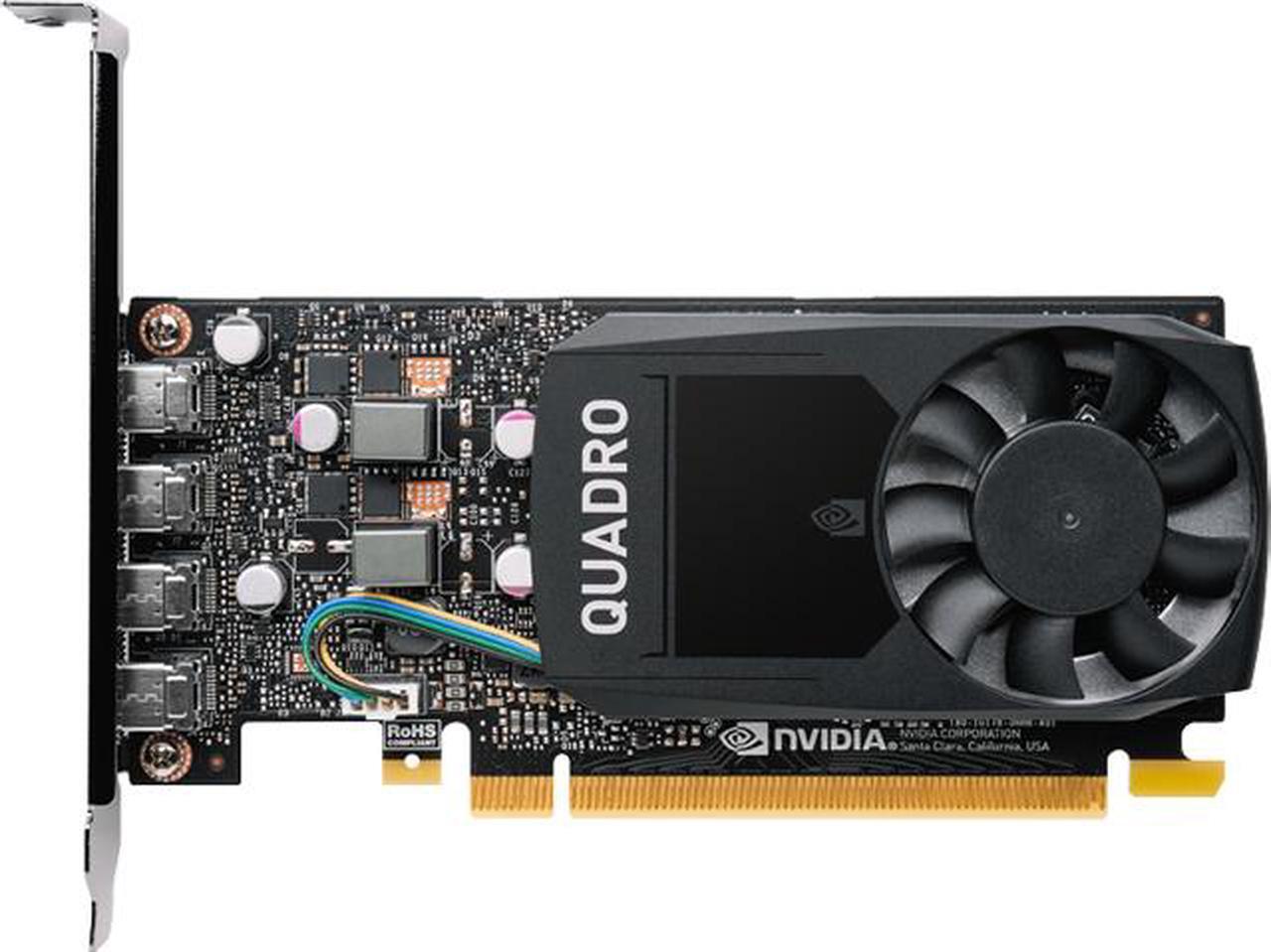 PNY Quadro P620 VCQP620V2-PB 2GB 128-bit GDDR5 PCI Express 3.0 x16 Low Profile Video Cards - Workstation