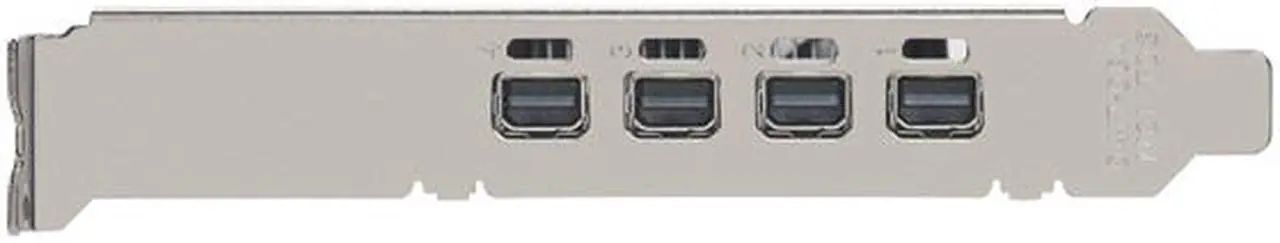 Alt view image 4 of 5 - PNY Quadro P1000 VCQP1000V2-PB 4GB 128-bit GDDR5 PCI Express 3.0 x16 Low Profile Graphics Card