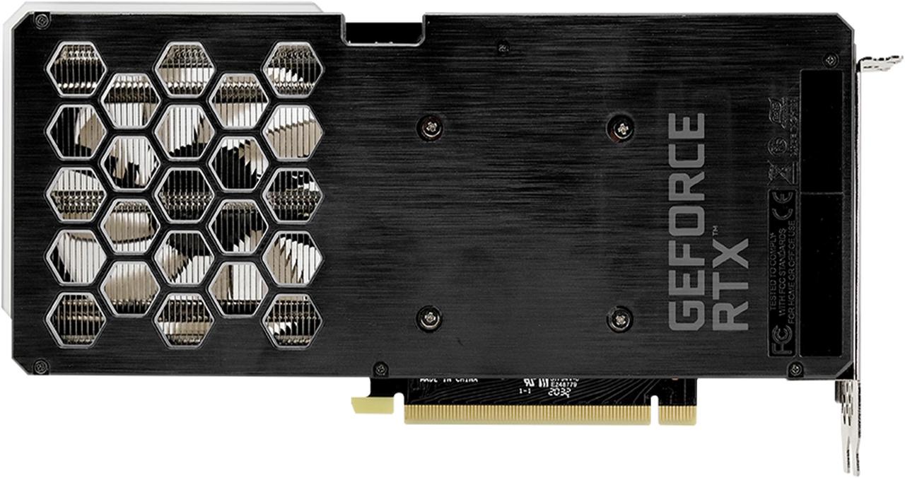 Alt view image 5 of 6 - PNY GeForce RTX 3060 12GB XLR8 Gaming REVEL EPIC-X RGB Dual Fan Graphics Card, VCG306012DFXPPB