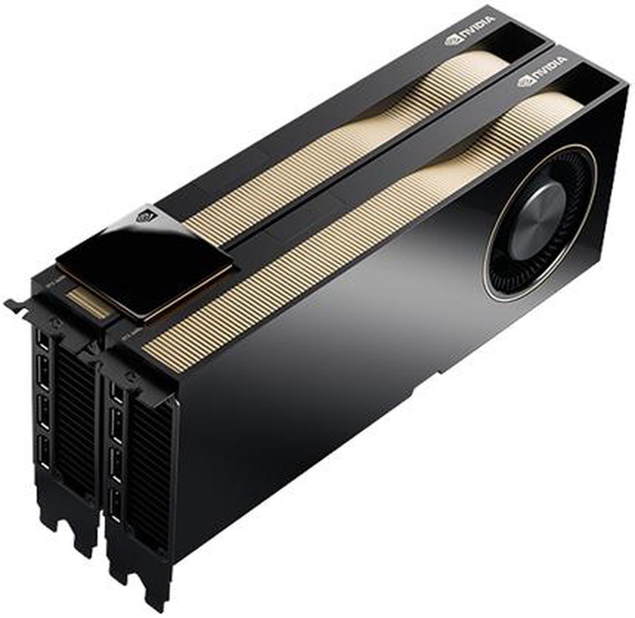 Alt view image 6 of 6 - PNY VCNRTXA6000-PB RTX A6000 48GB 384-bit GDDR6 PCI Express 4.0 x16 Workstation Video Card