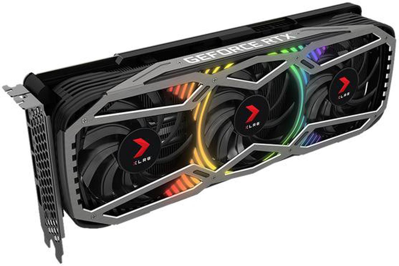 Alt view image 3 of 9 - PNY XLR8 GeForce RTX 3080 Ti 12GB GDDR6X PCI Express 4.0 ATX Graphics Card VCG3080T12TFXPPB