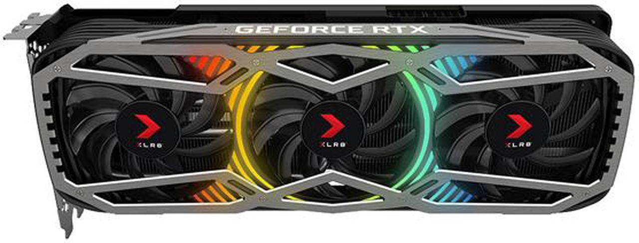 Alt view image 5 of 9 - PNY XLR8 GeForce RTX 3070 Ti 8GB GDDR6X PCI Express 4.0 x16 ATX Graphics Card VCG3070T8TFXPPB