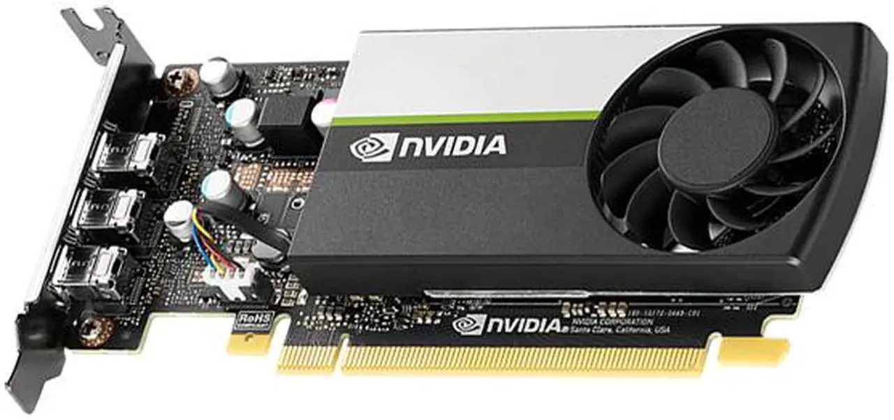 Alt view image 6 of 9 - PNY T400 VCNT400-PB 2GB 64-bit GDDR6 PCI Express 3.0 x16 Low Profile Graphics Card