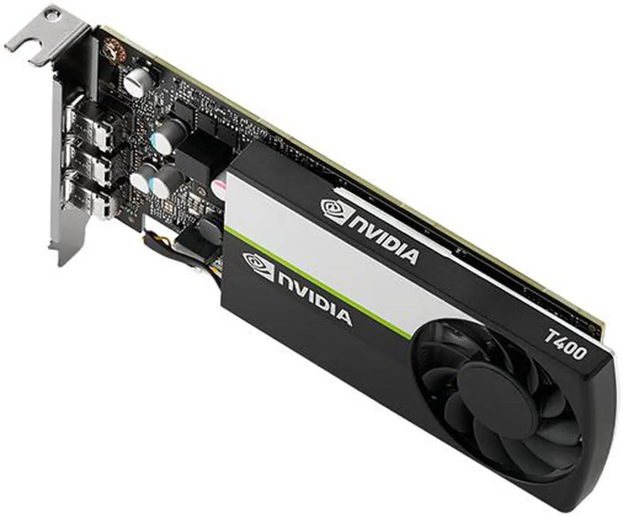 Alt view image 7 of 9 - PNY T400 VCNT400-PB 2GB 64-bit GDDR6 PCI Express 3.0 x16 Low Profile Graphics Card