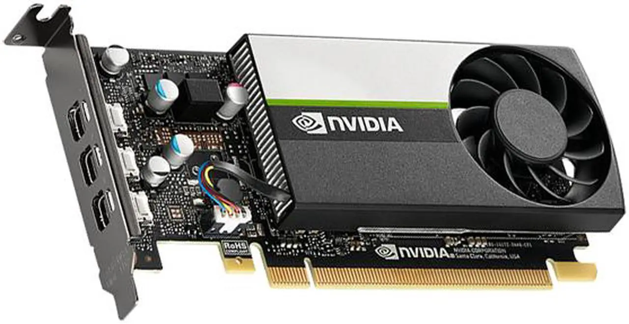 Alt view image 3 of 9 - PNY T400 VCNT400-PB 2GB 64-bit GDDR6 PCI Express 3.0 x16 Low Profile Graphics Card